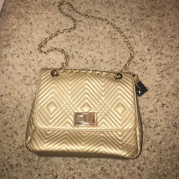 Brand new with Tags Bebe gold purse - Picture 2 of 6